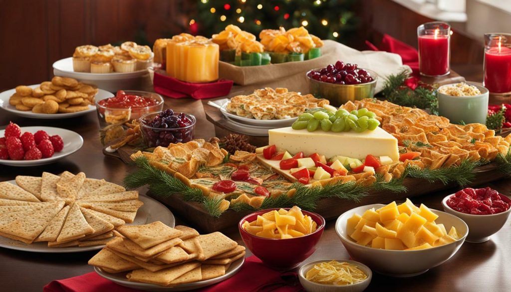 holiday party snacks