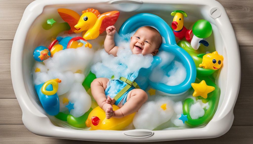 inflatable baby bath