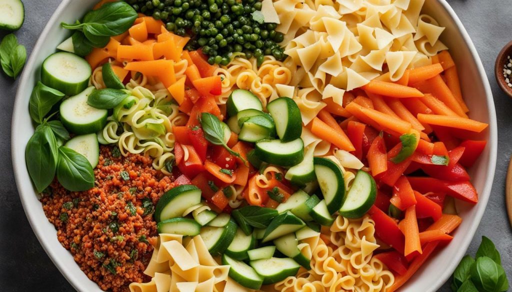 pasta salad picky eater edition