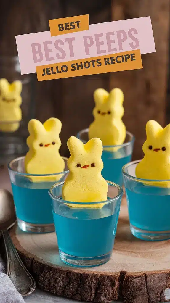 peeps jello shots