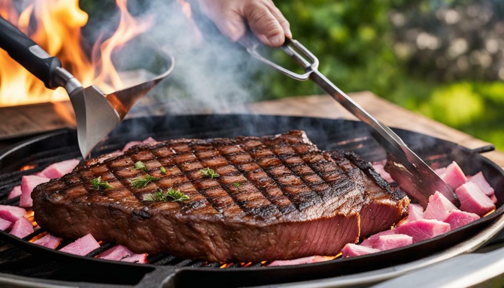 perfect grilled delmonico steak