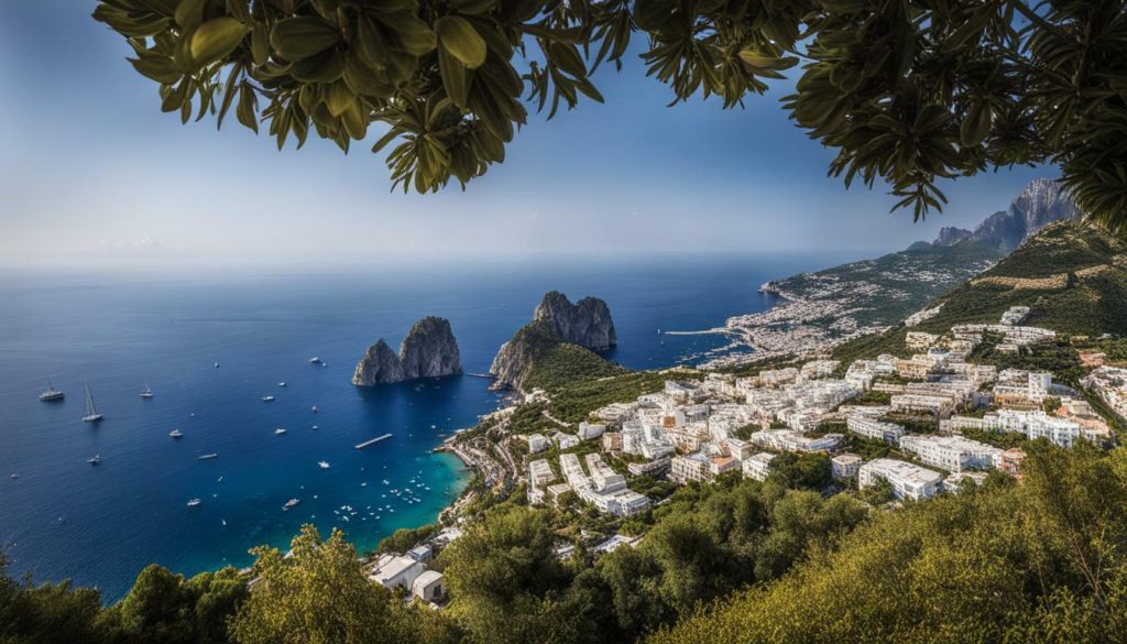 picturesque island of Capri