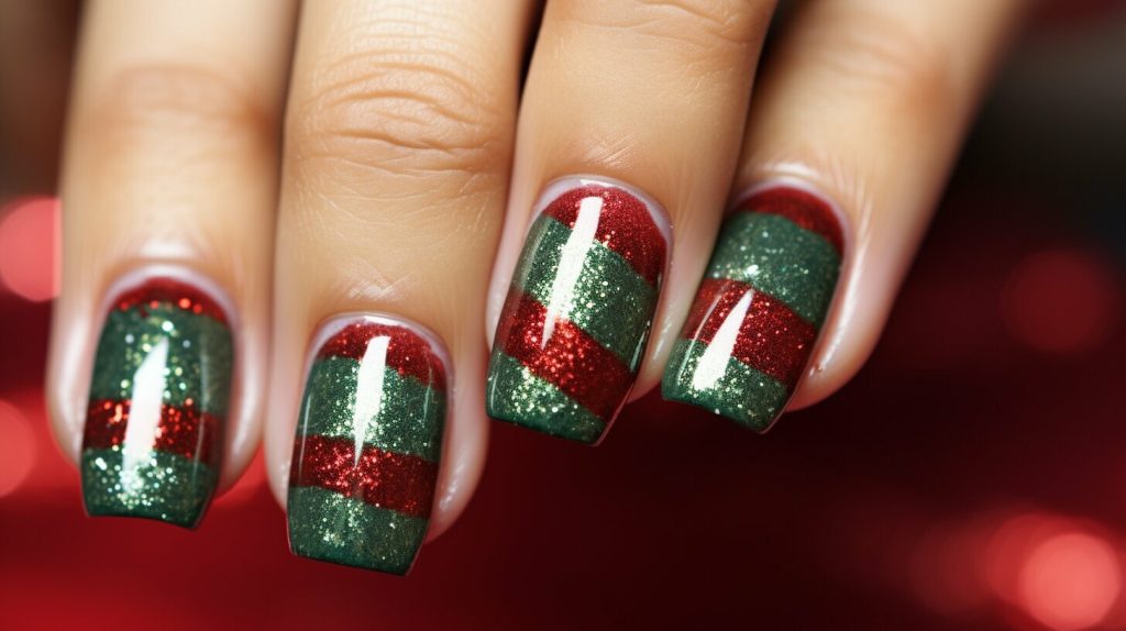 pretty holiday nails