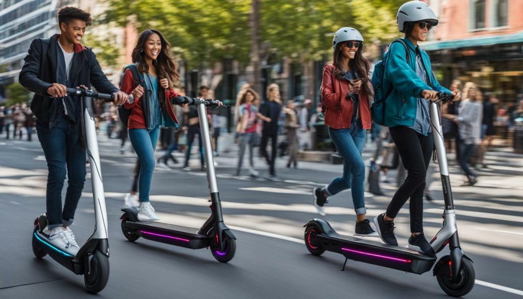 ride into school in style with hover 1 journey electric scooter