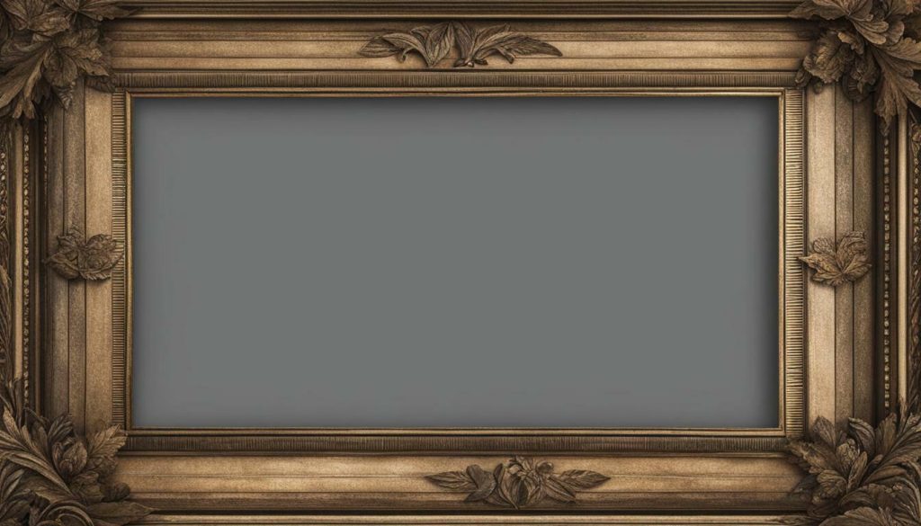ruler picture frame