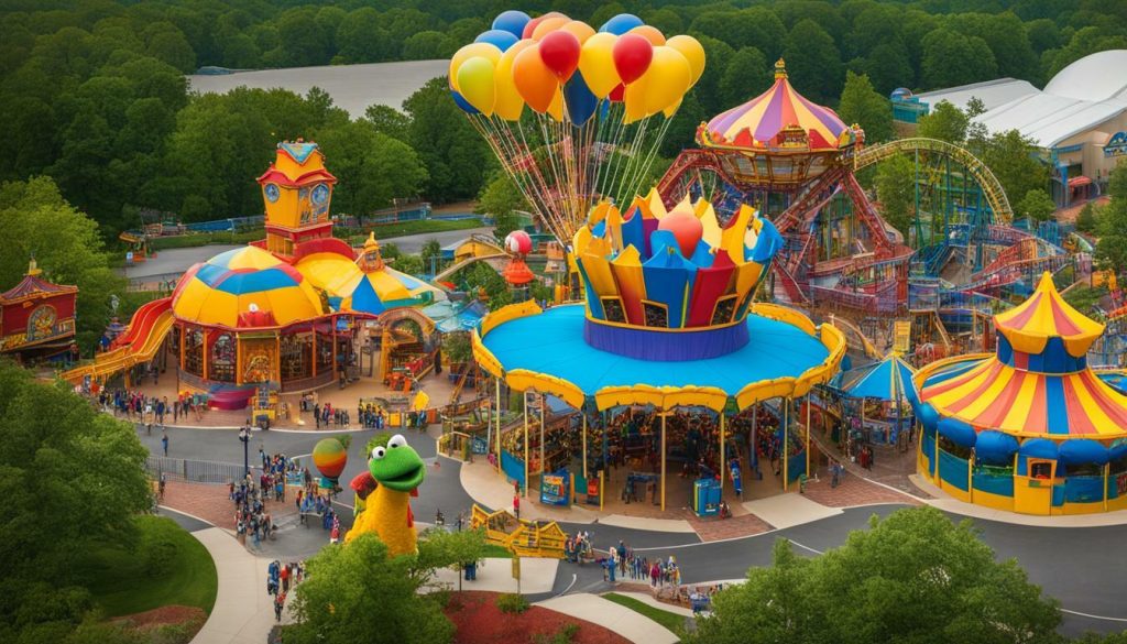 sesame place attractions