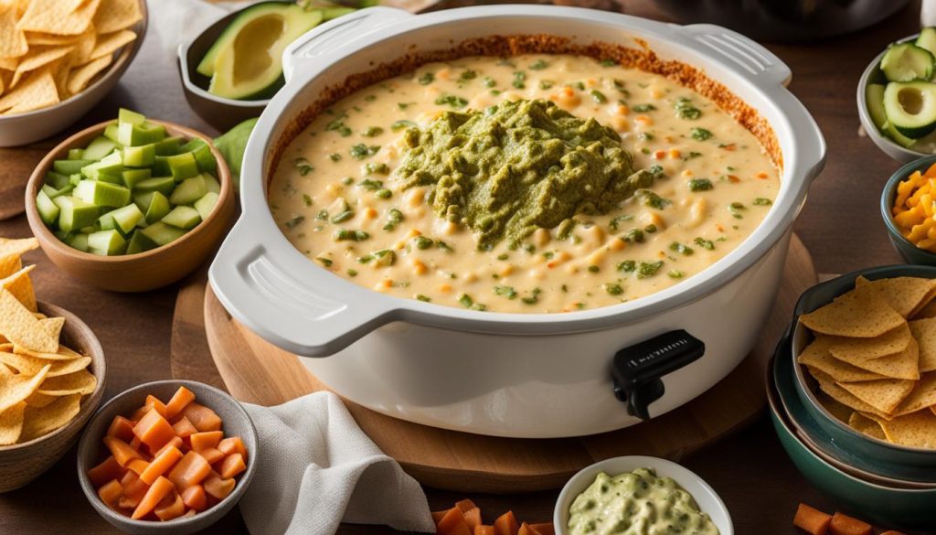 slow cooker cheese dip