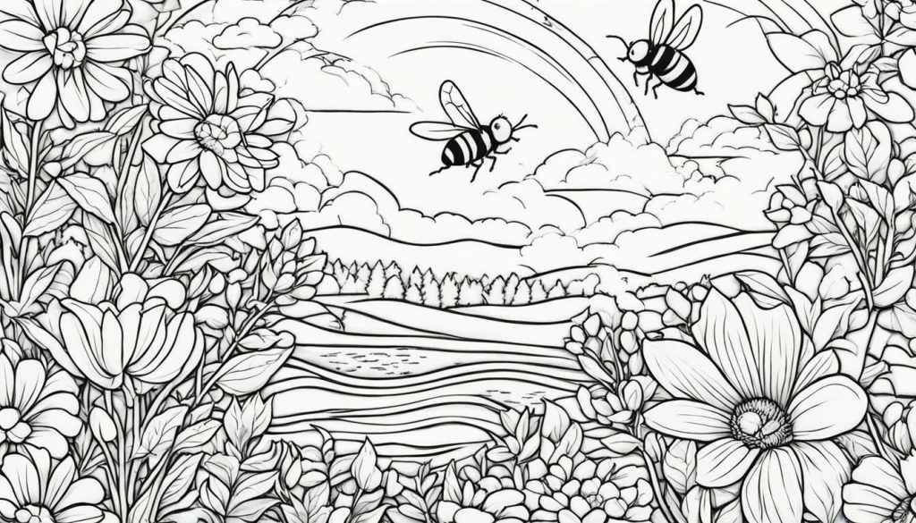 spring coloring pages free printable download