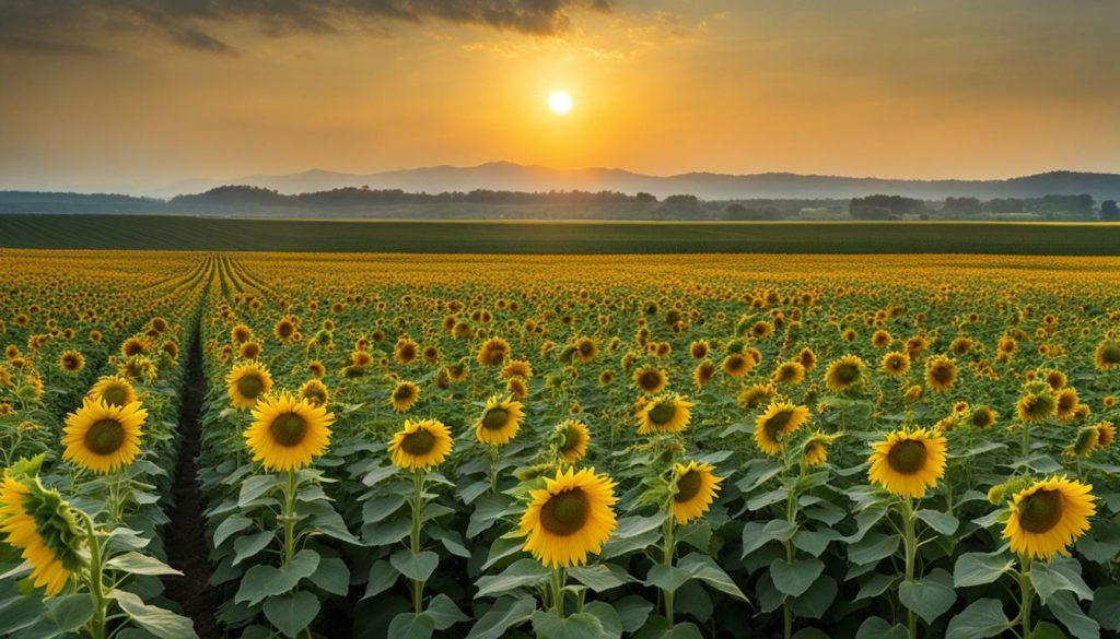 sunflower field tips