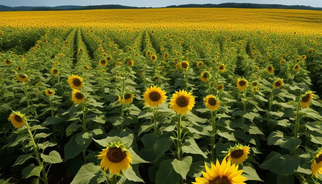 sunflowers warren pennsylvania