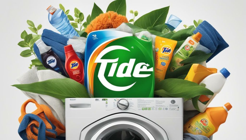 sustainable laundry choices with Tide PurcleanTM