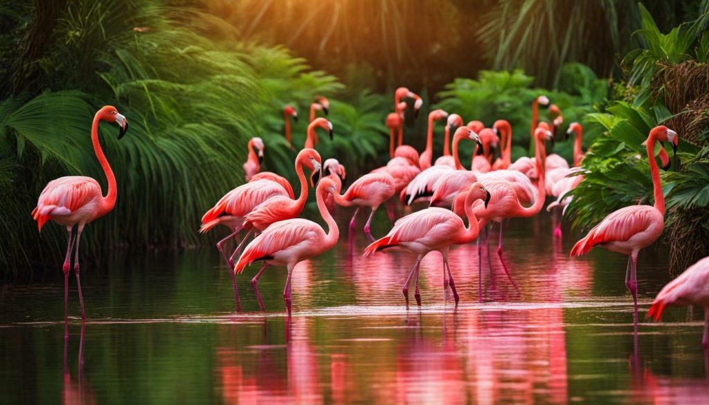 the flamingo wildlife habitat