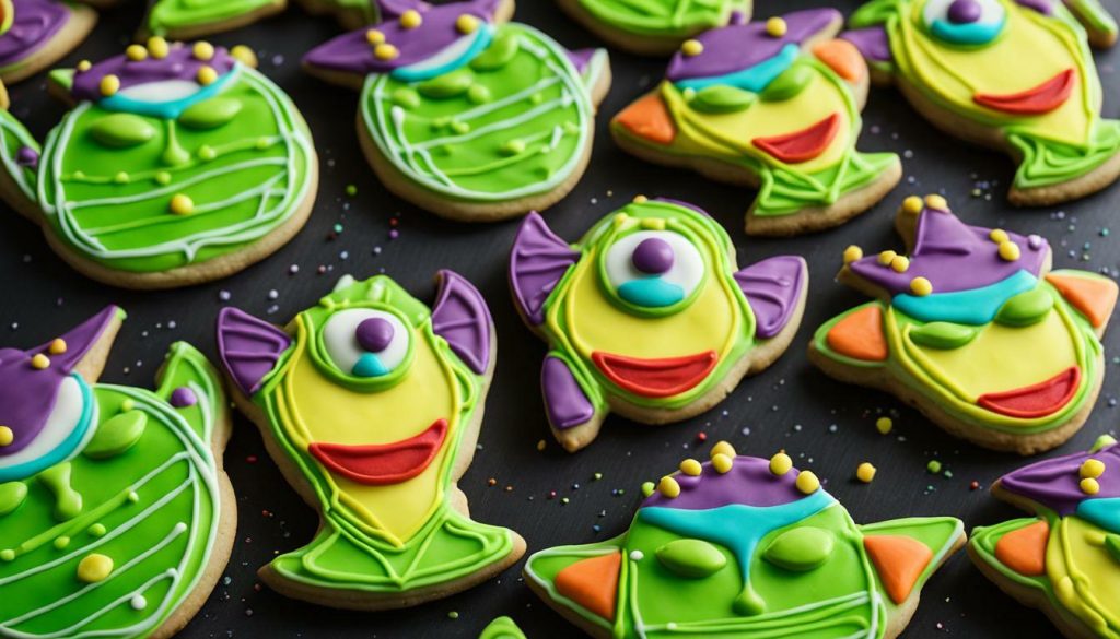 toy story alien cookies