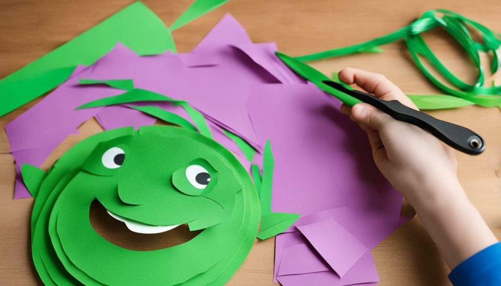 toy story alien paper plate craft