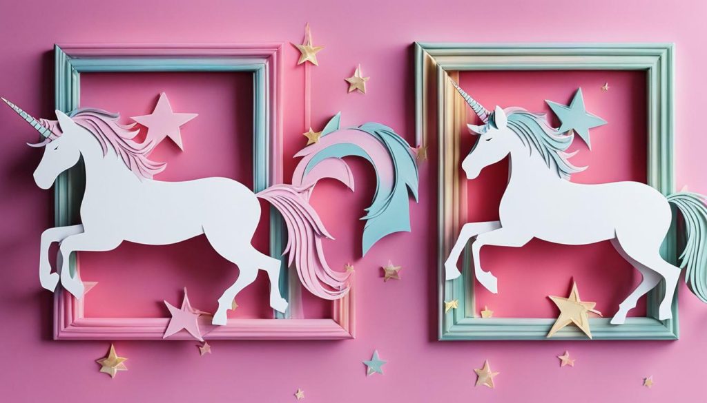 unicorn picture frame