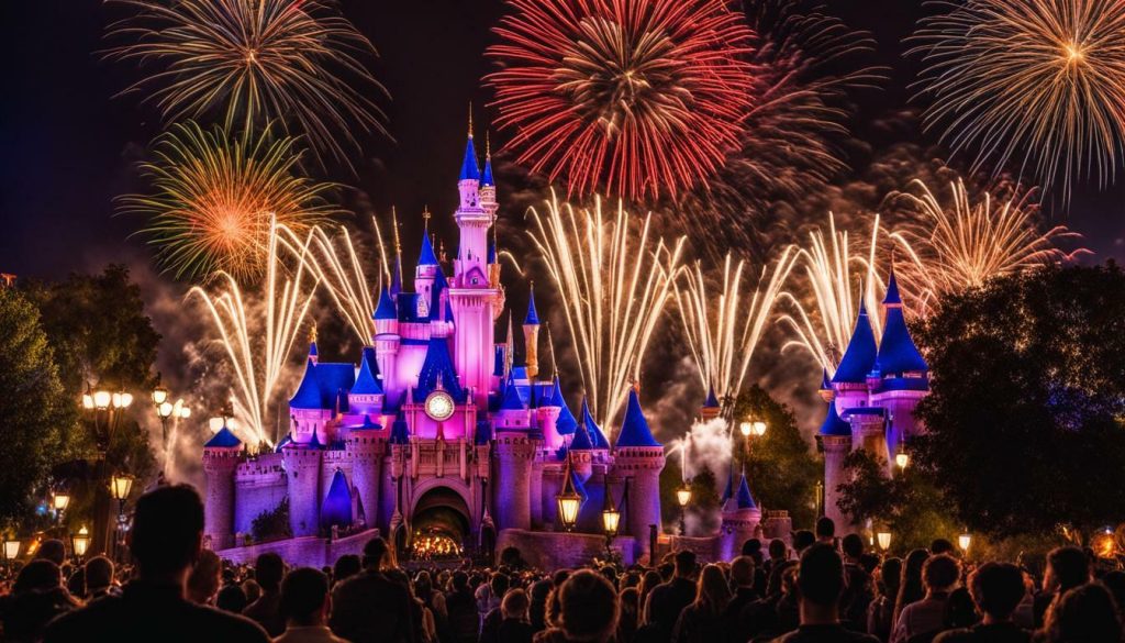 watch Disneyland fireworks