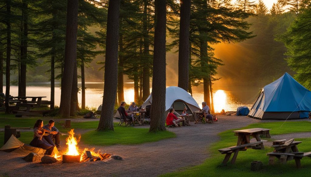 Camping Darien Lake