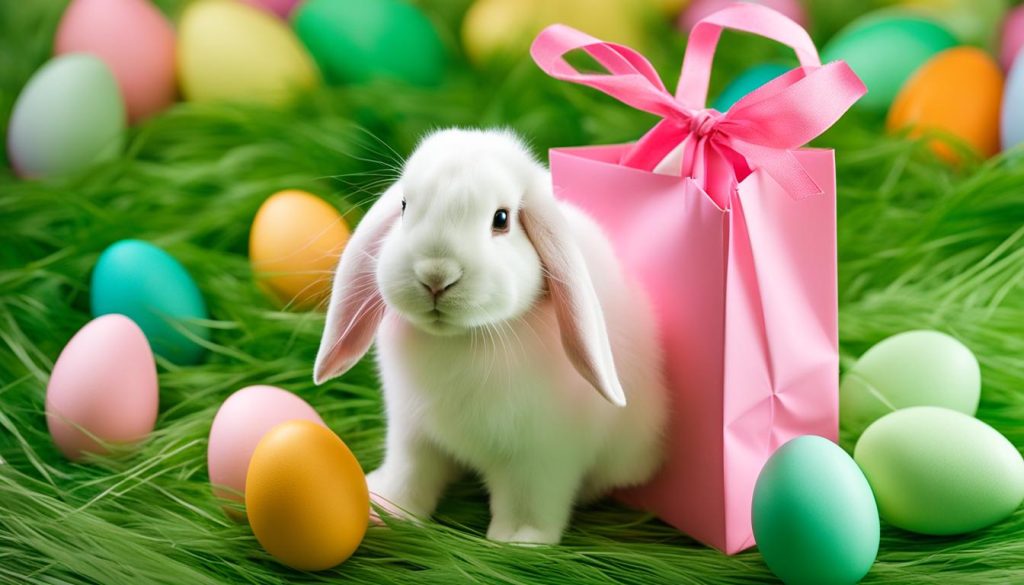 Easter bunny gift bags
