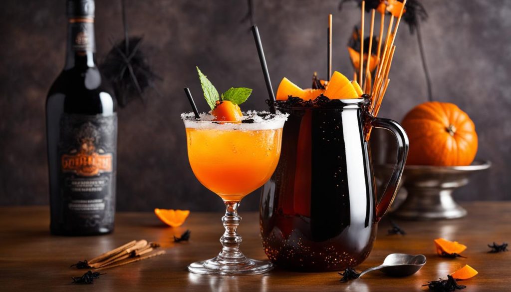 Halloween cocktail by the glass