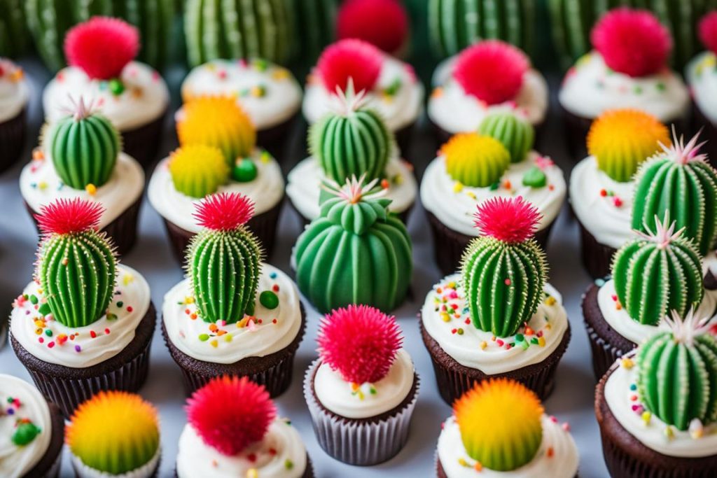 cactus cupcakes