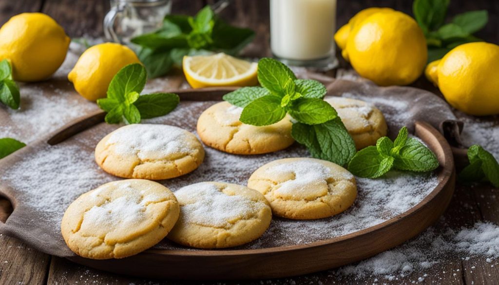 lemon cookies image