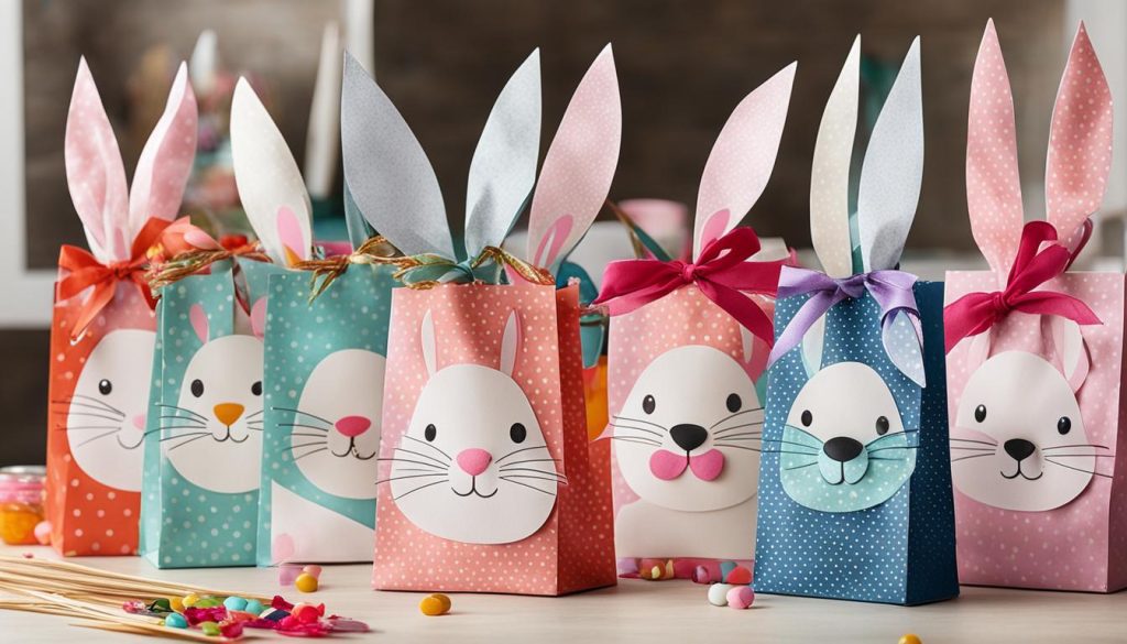personalized bunny gift bags