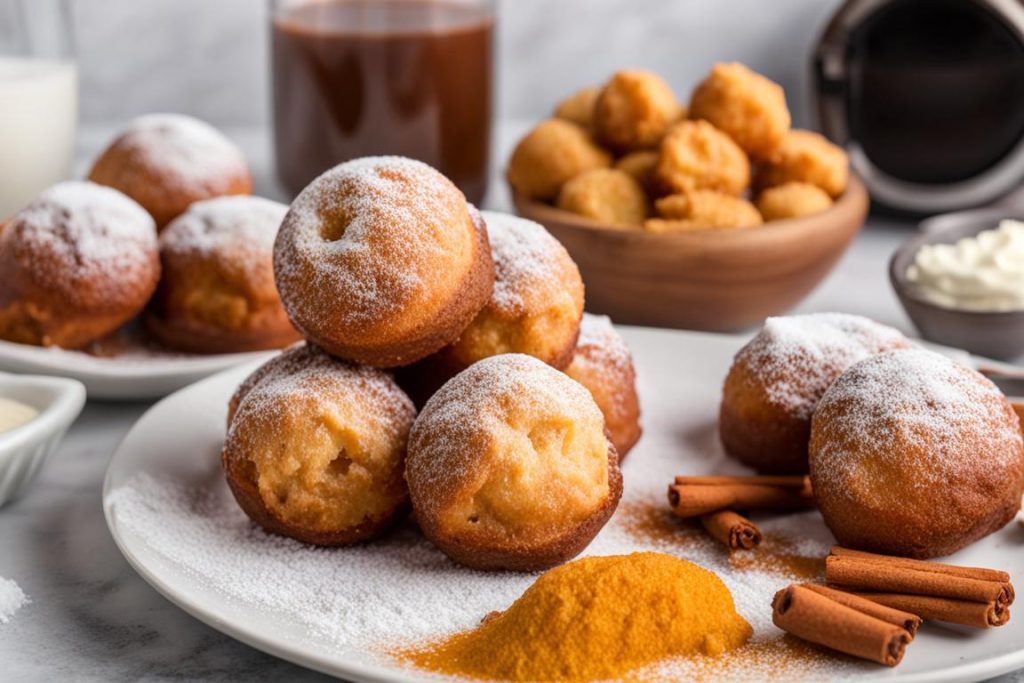quick donut holes in air fryer