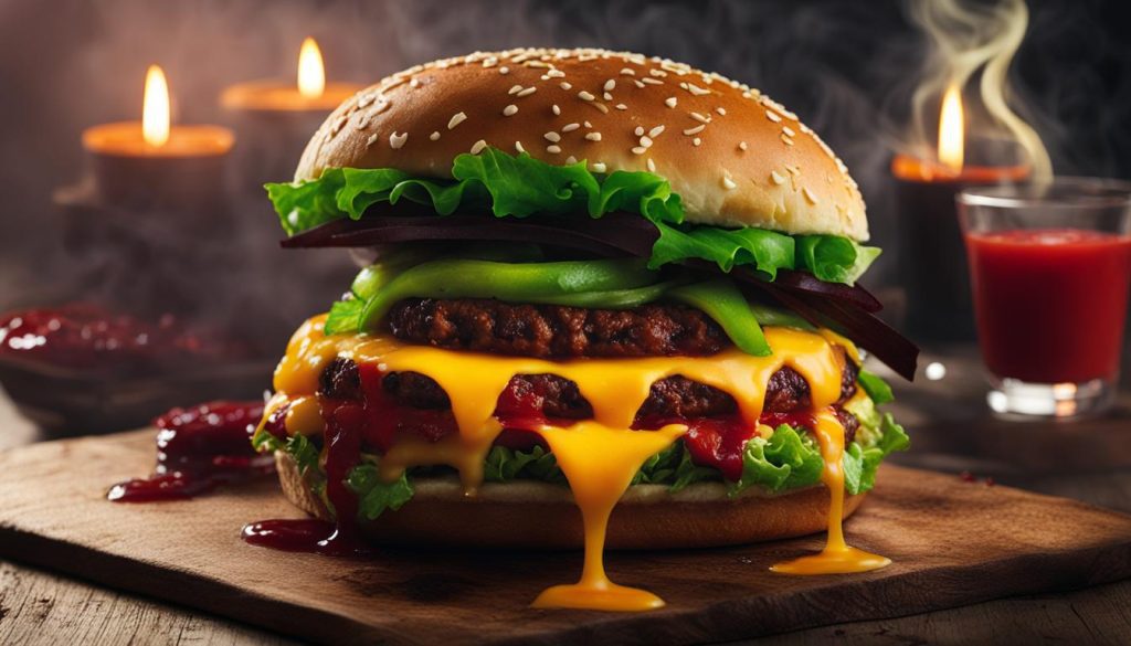 spooky burger buns
