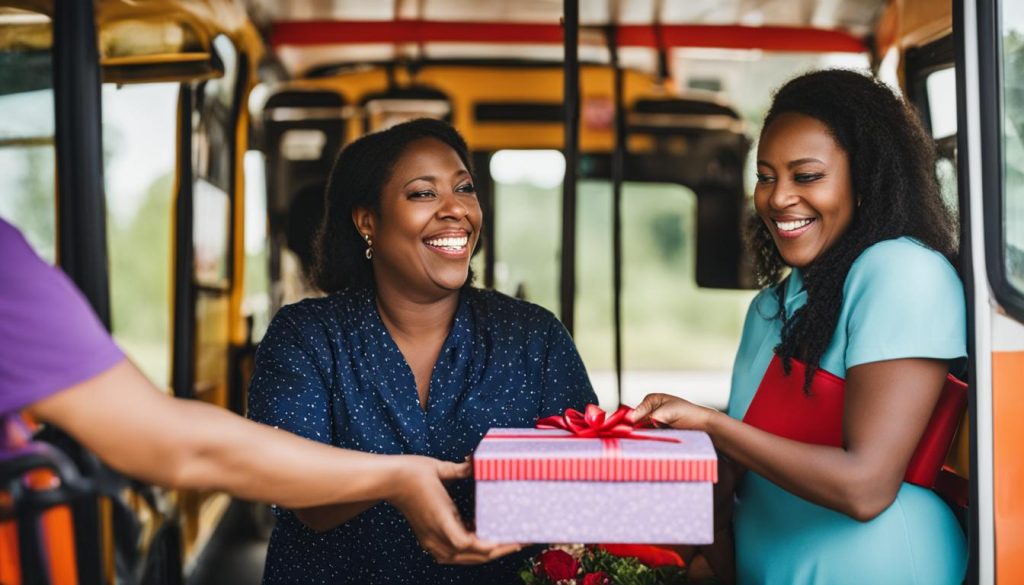 unique gift for bus driver