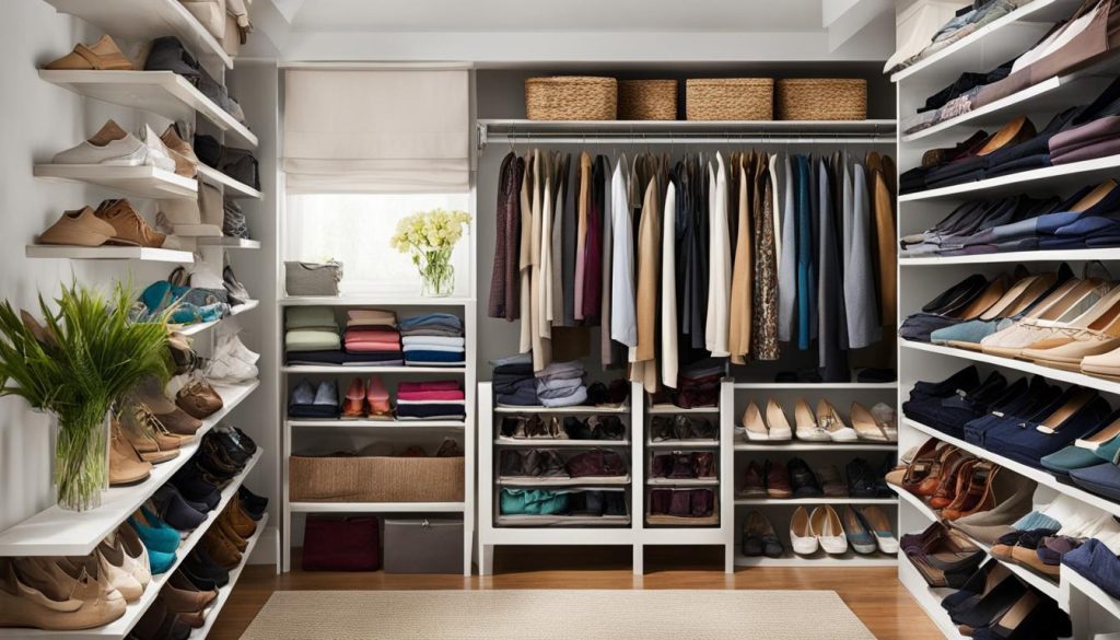 efficient closet organization