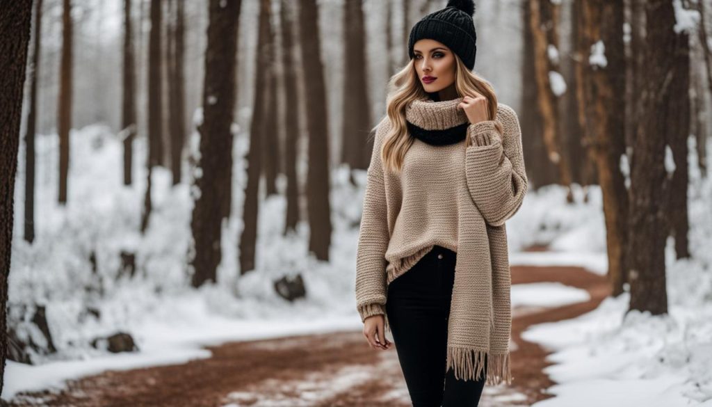 how to dress nicely in winter