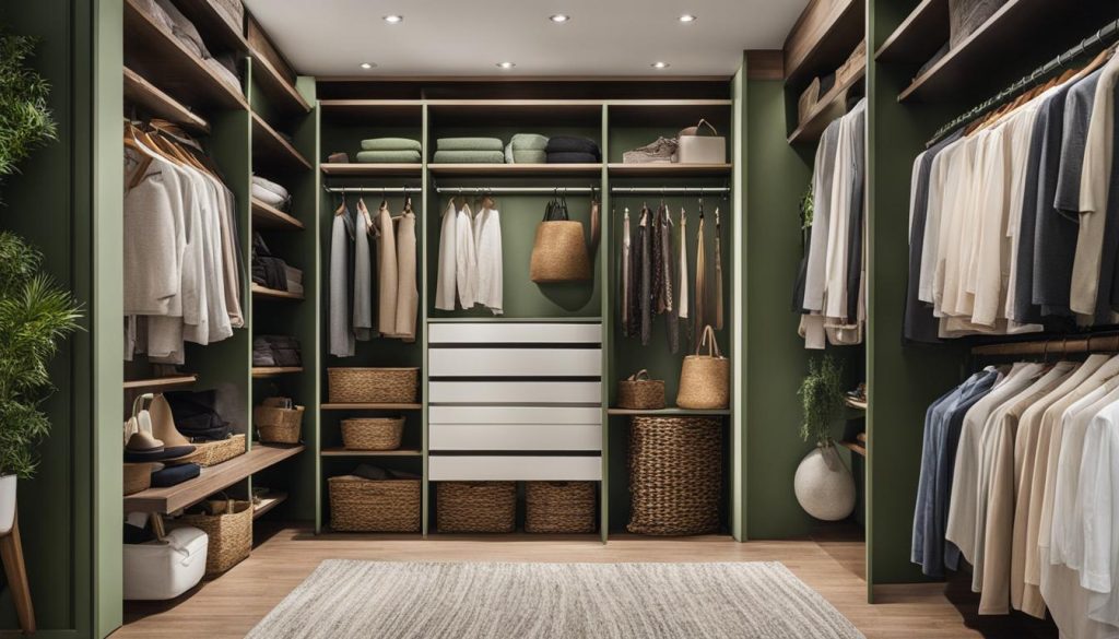 organizing small closet ideas