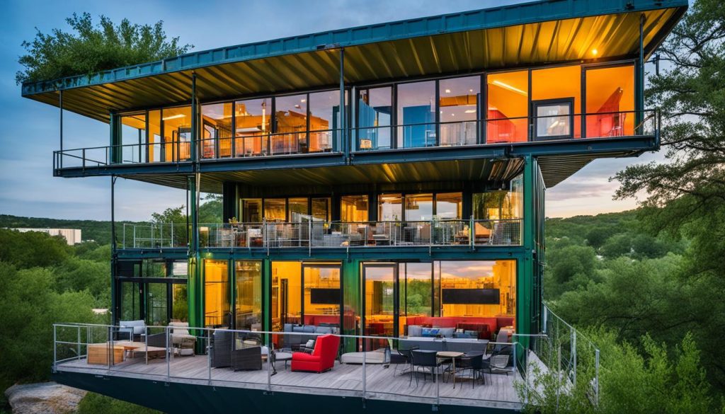 flophouze shipping container hotel