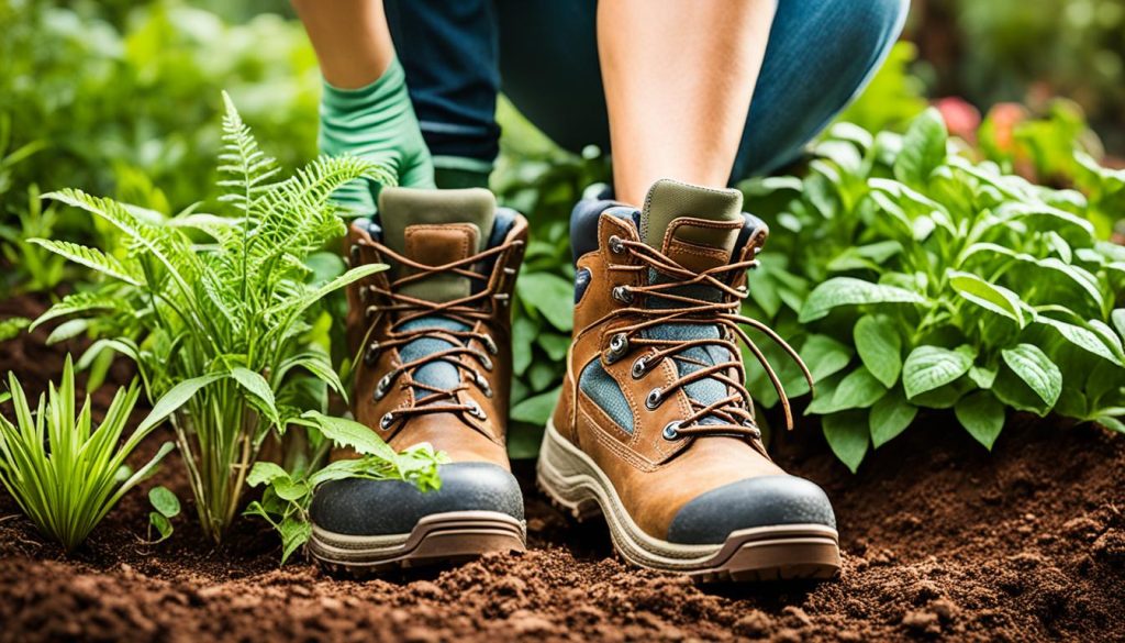 gardening boots for comfort
