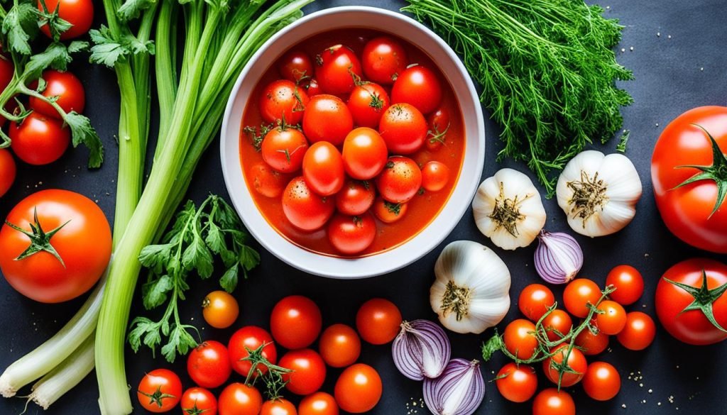 ingredients for tomato soup