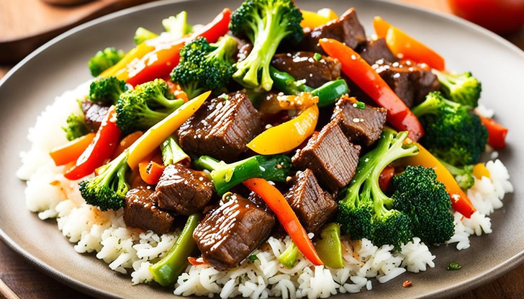 quick and healthy beef stir fry for children