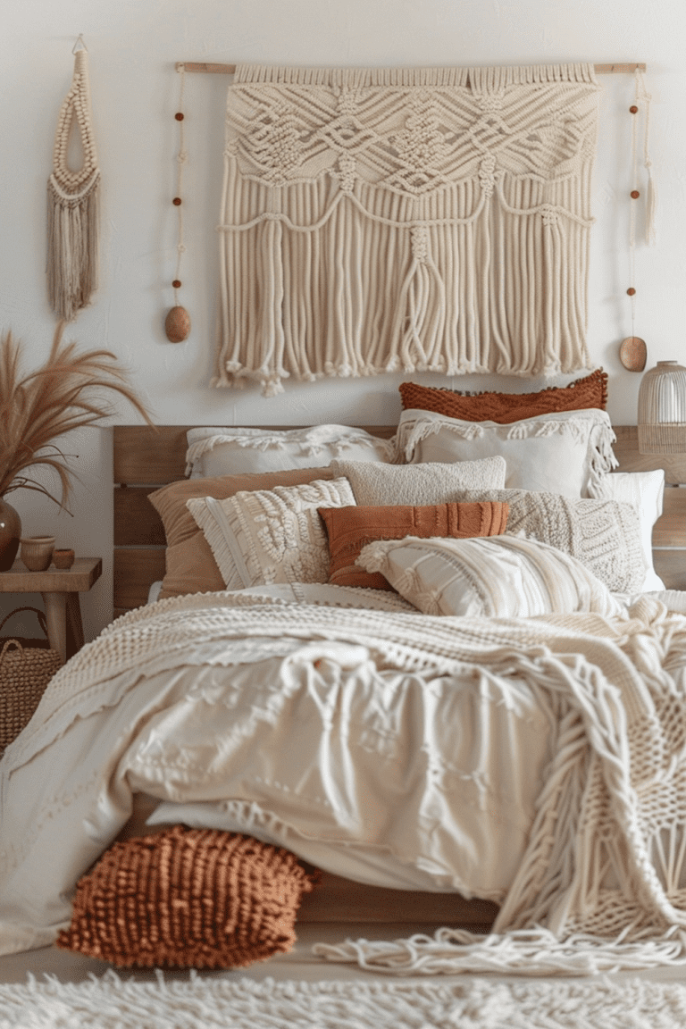 29 Boho Bedroom Art Ideas - Courtneys World