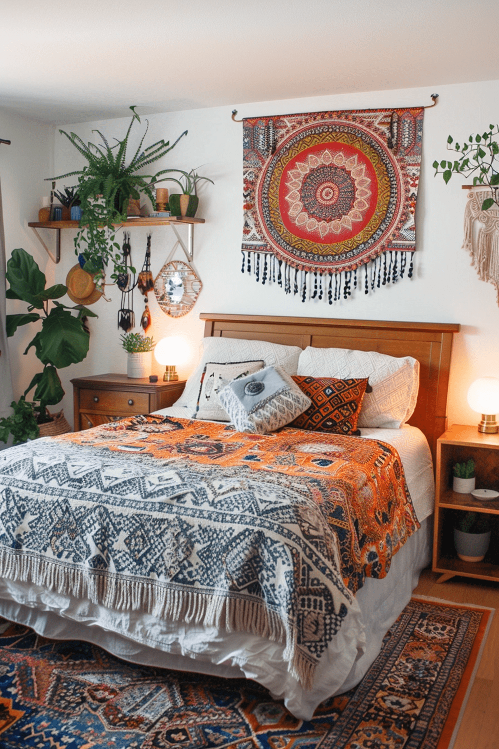 29 Boho Ideas For Small Bedrooms - Courtneys World
