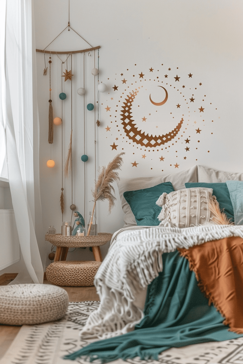 29 Boho Bedroom Wall Decor Ideas - Courtneys World
