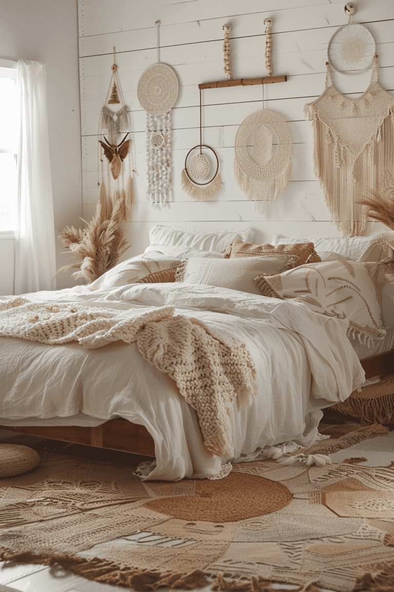 29 Boho Bedroom Wall Decor Ideas Courtneys World