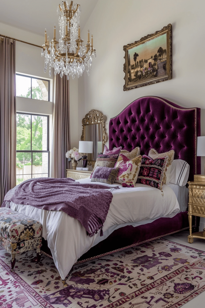 Bohemian Glamour: Luxury Bedroom Retreat