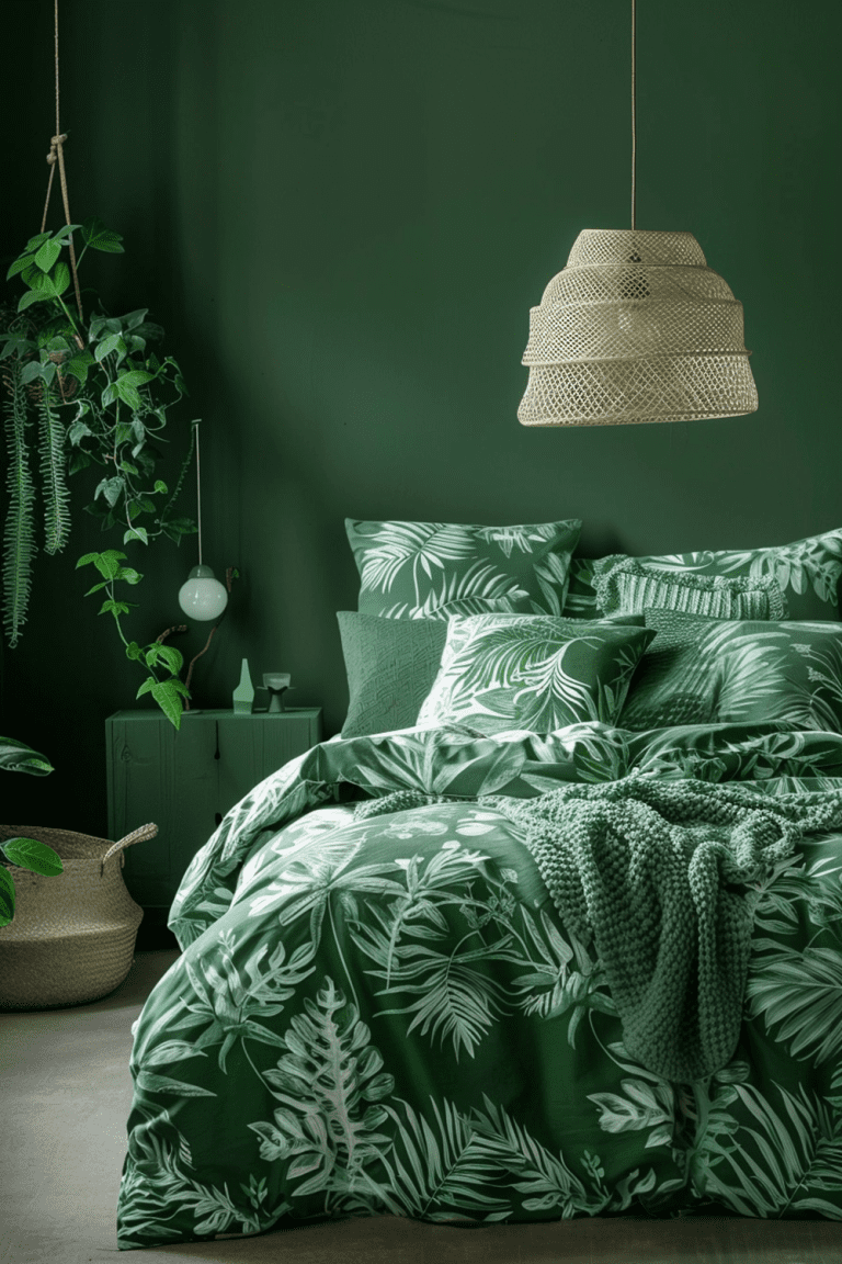 29 Green Boho Bedroom Ideas - Courtneys World