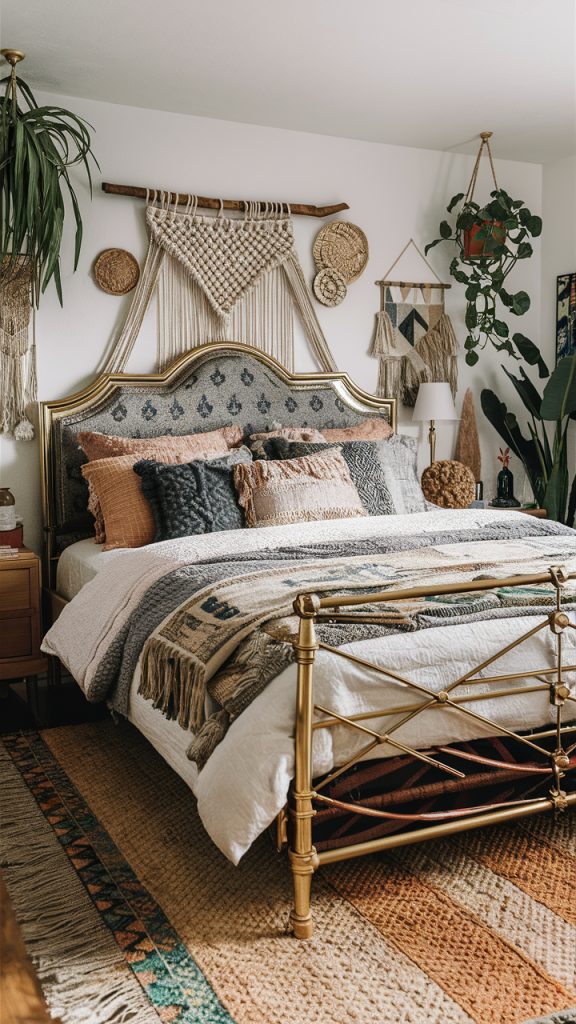 Boho Bedroom Bed Ideas