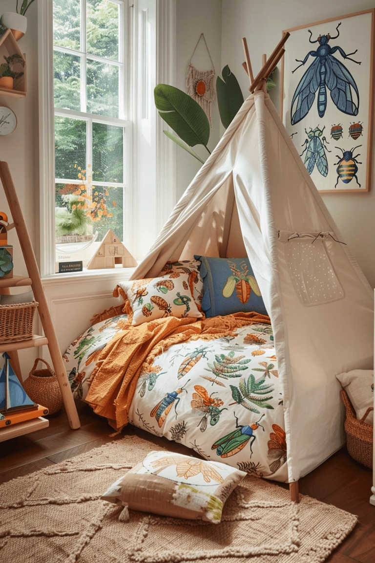 29 Boho Bedroom Ideas For Kids - Courtneys World