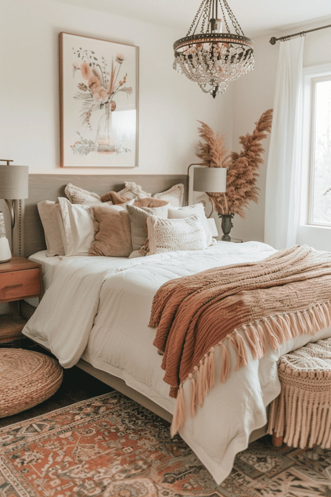 Boho Elegance in a Limited Space
