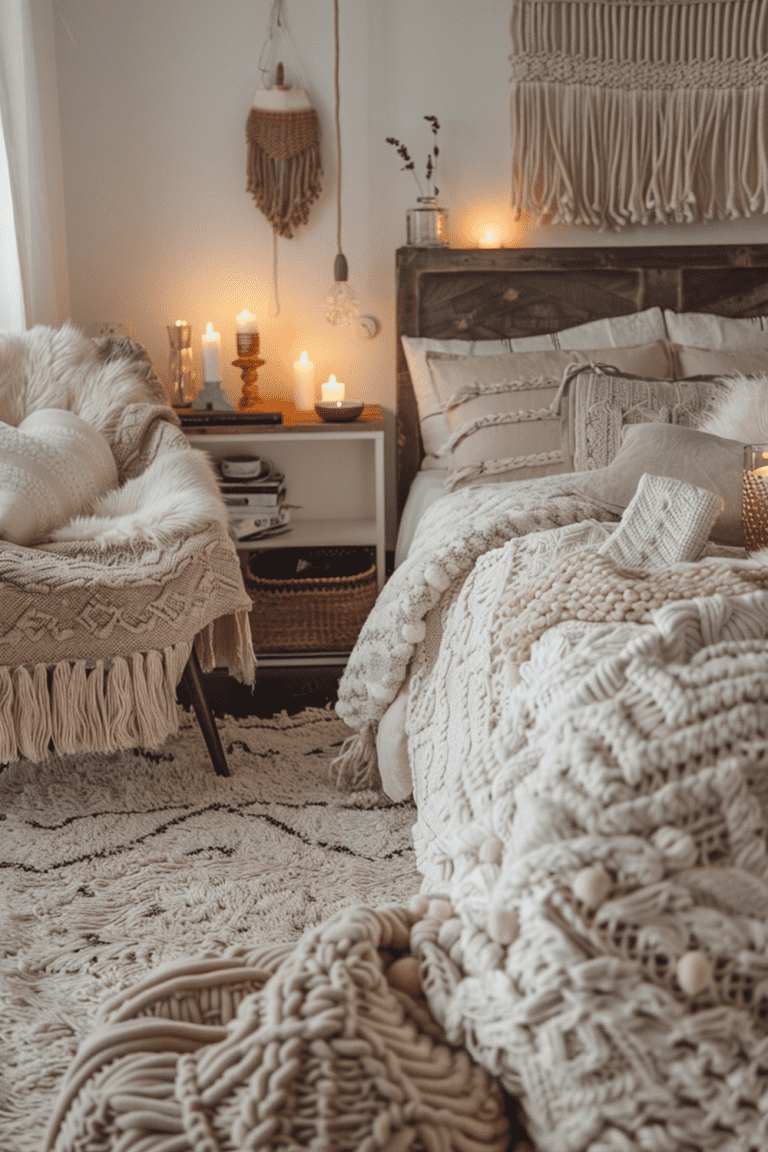 29 Cozy Boho Style Bedroom Ideas - Courtneys World