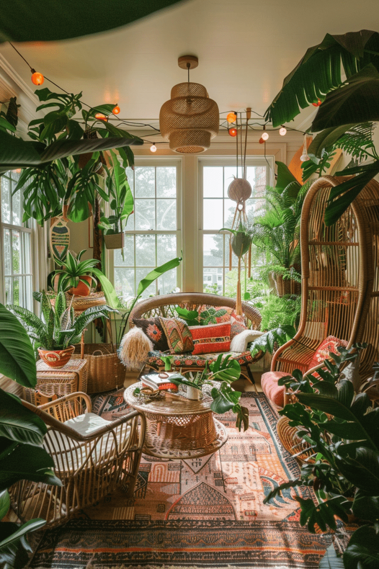 29 Incredible Boho Sunroom Ideas - Courtneys World