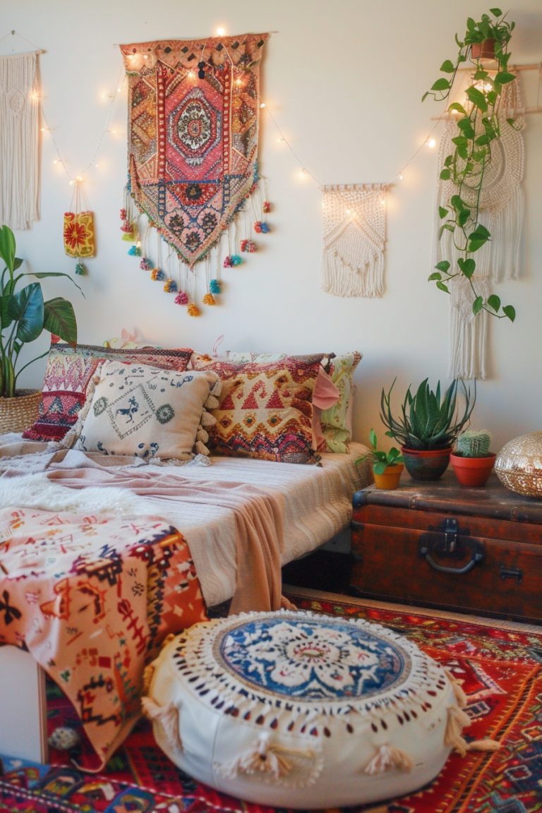 39 Incredible Boho Style Bedroom Inspirations - Courtneys World