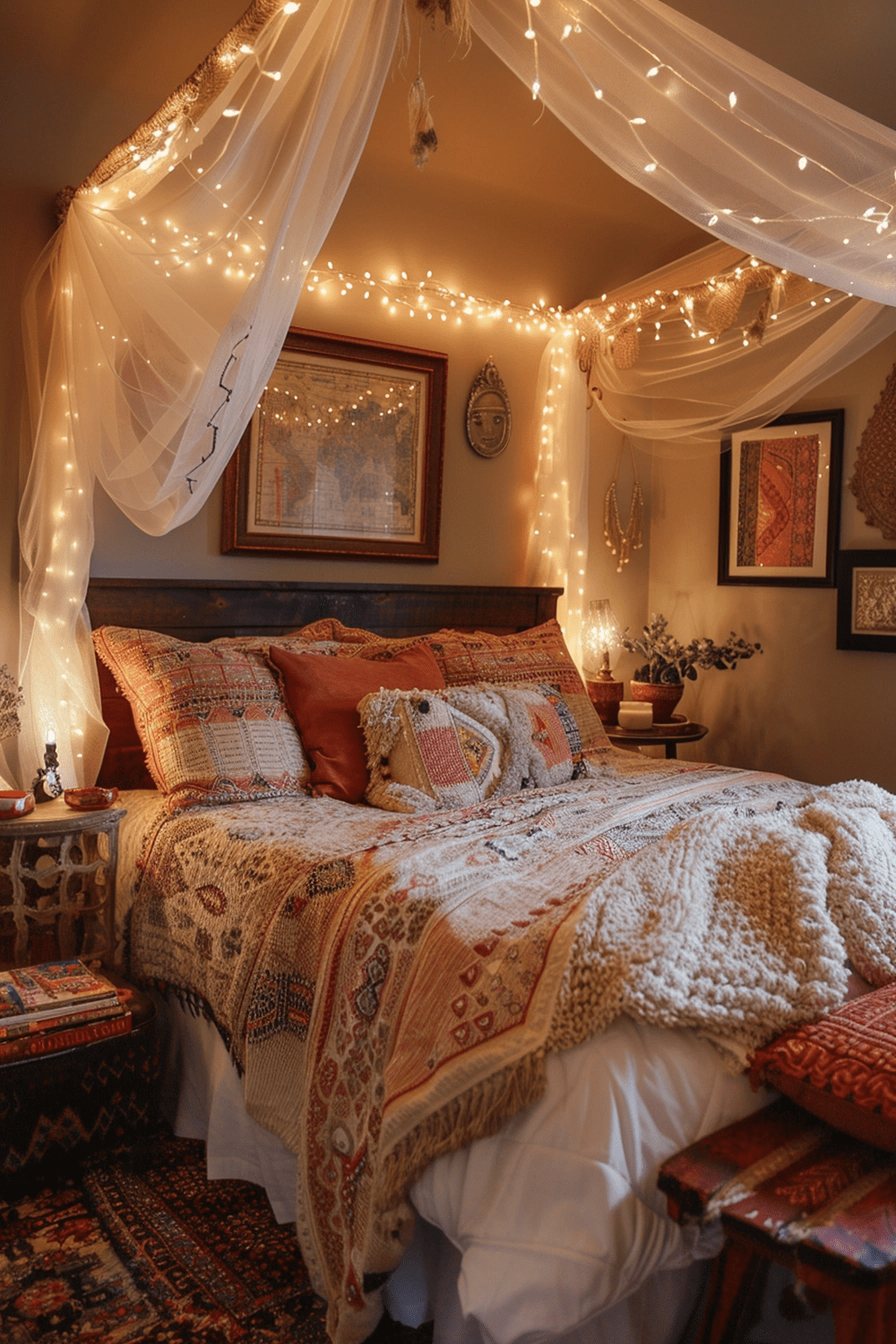 29 Boho Bedroom For Couples - Courtneys World