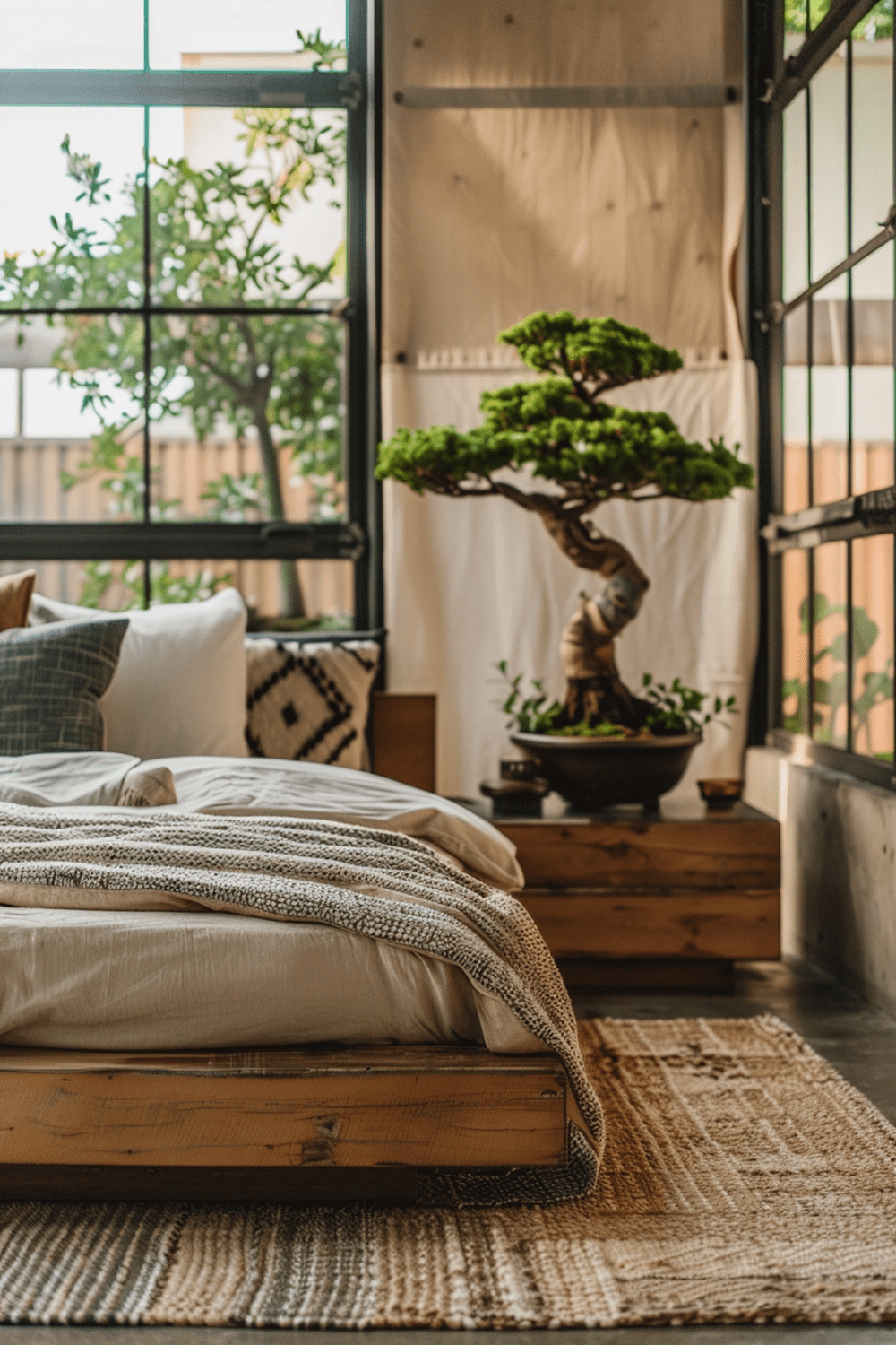 29 Japanese Boho Bedroom Ideas - Courtneys World